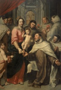 La Virgen de los Carmelitas de Peter van Lint